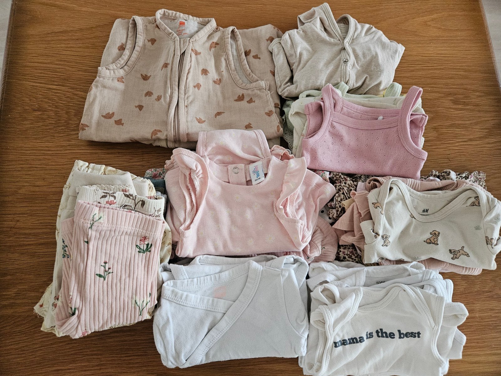 Kledingpakket meisjes zomer baby maat 50 - Complete set, Ophalen of Verzenden, Gebruikt, Maat 50