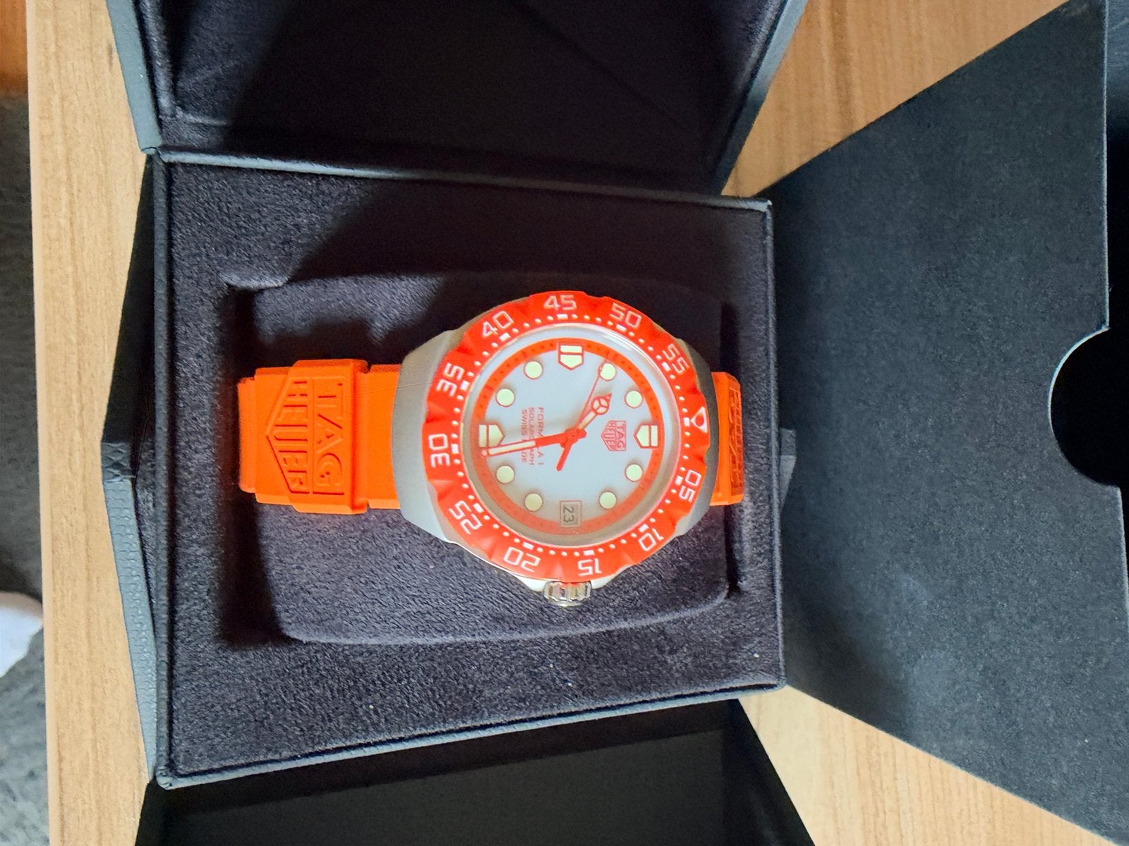 Tag Heuer Formule1 Zantvoort edition, Ophalen, Zo goed als nieuw, Staal, TAG Heuer