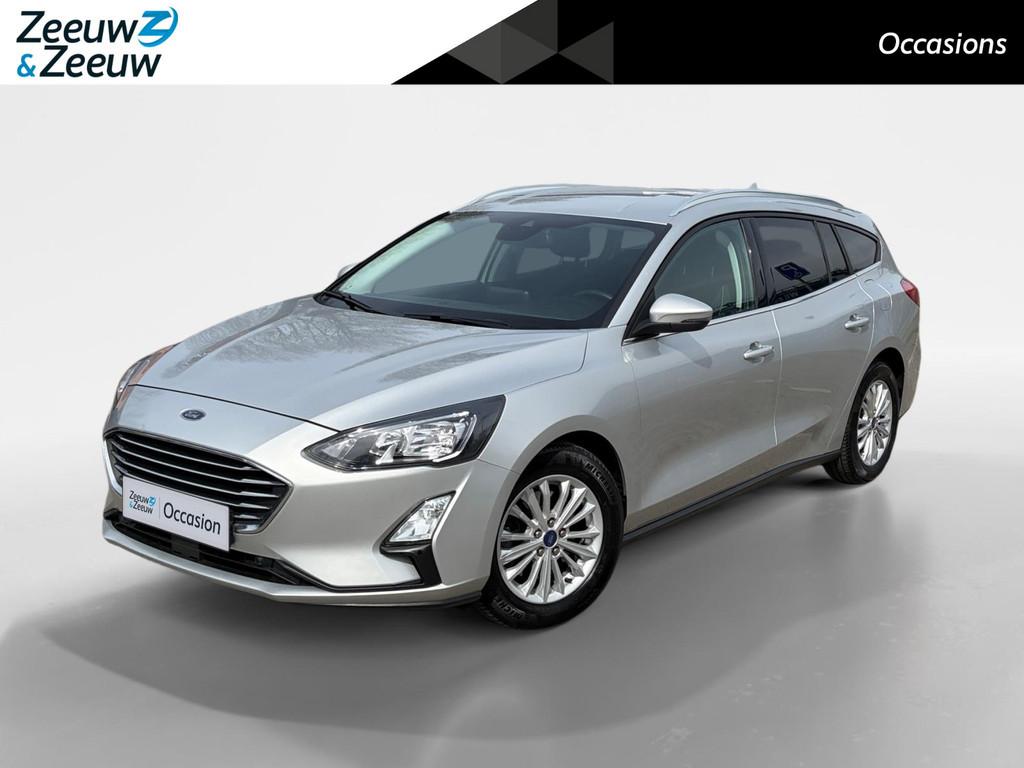 Ford Focus Wagon 1.0 EcoBoost Titanium X Business 125PK | Ca, Auto's, Ford, Bedrijf, Te koop, Focus, ABS, Achteruitrijcamera, Airbags