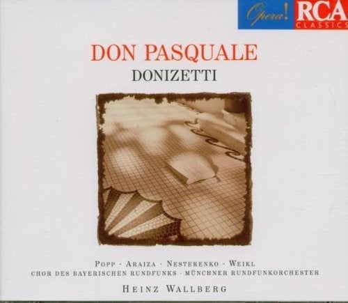 Donizetti Don Pasquale dubbel CD, Ophalen of Verzenden, Romantiek, Gebruikt, Opera of Operette