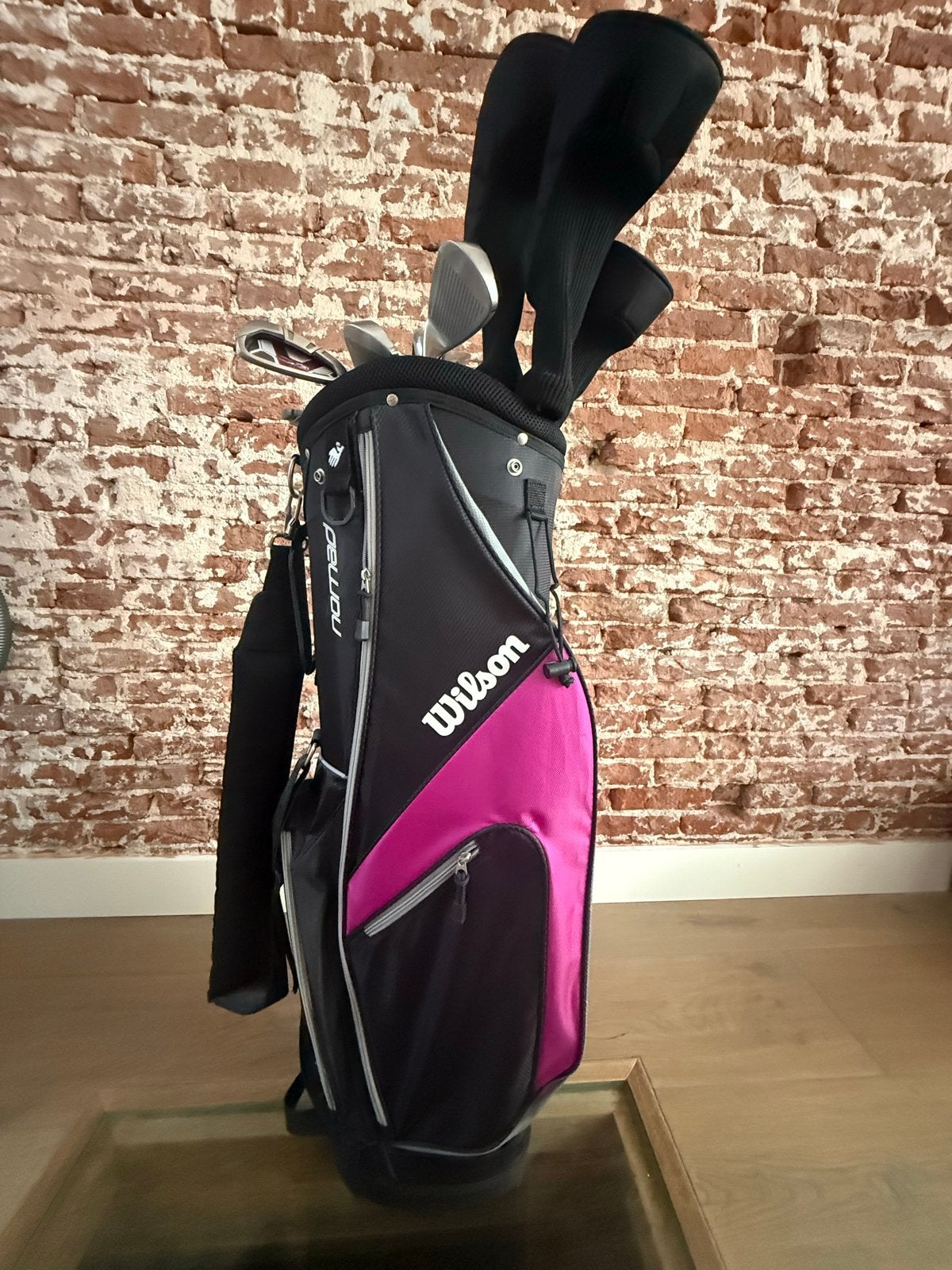 Nieuwe Wilson Golfset met Tas - Zwart/Roze, Sport en Fitness, Golf, Ophalen, Nieuw, Set, Overige merken