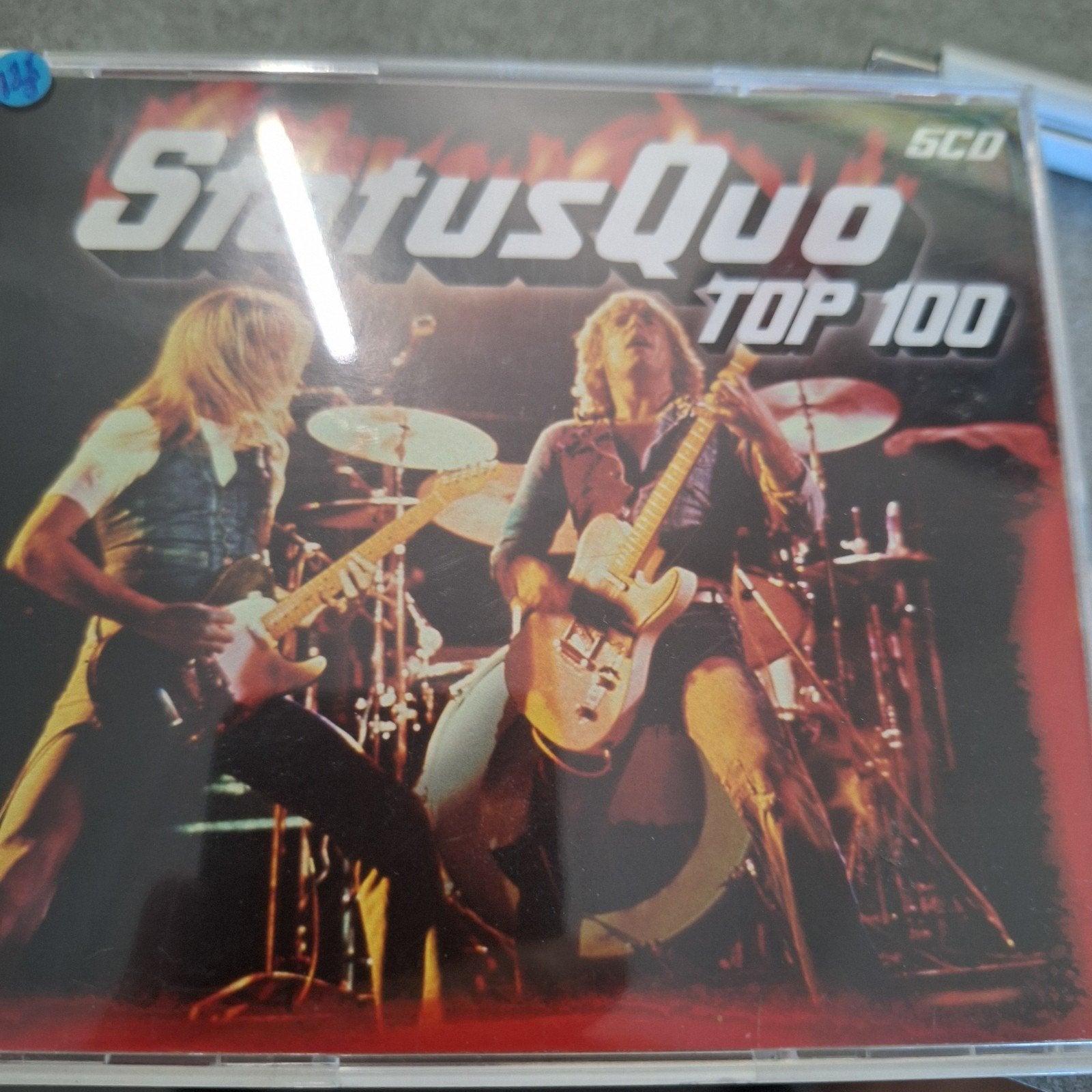 Status Quo - Top 100 (5CD Boxset), Ophalen of Verzenden, Zo goed als nieuw, Classic Rock, Boxset