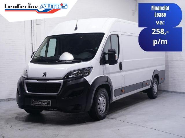 Peugeot Boxer 2.2 BlueHDi 165 pk L4H2 Navi, Camera Laadruimt, Auto's, Bestelauto's, Voorwielaandrijving, Stof, Gebruikt, 4 cilinders