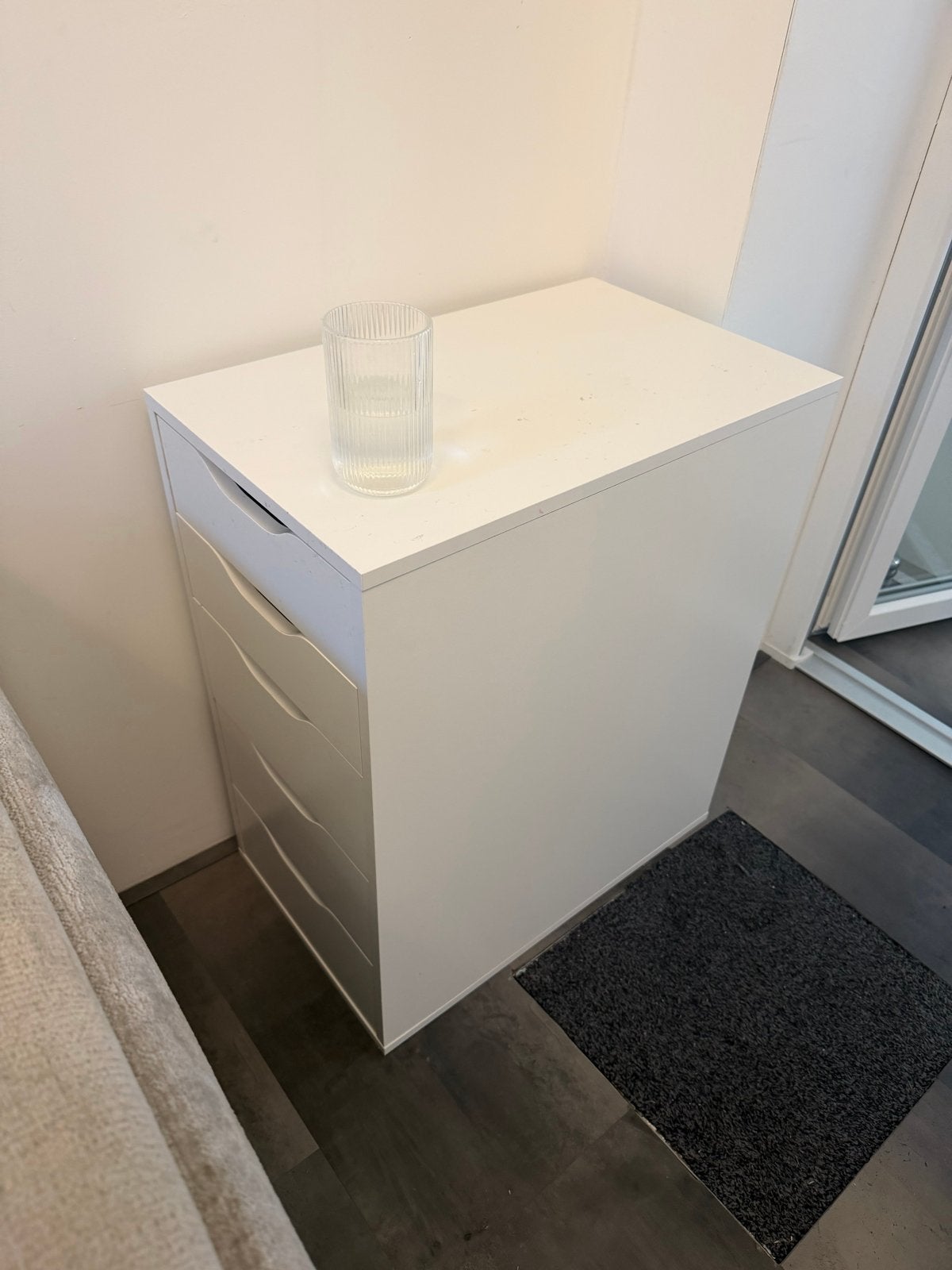 Ikea ladekast met 5 laden - Wit, Ophalen, Minder dan 50 cm, Gebruikt, 5 laden of meer