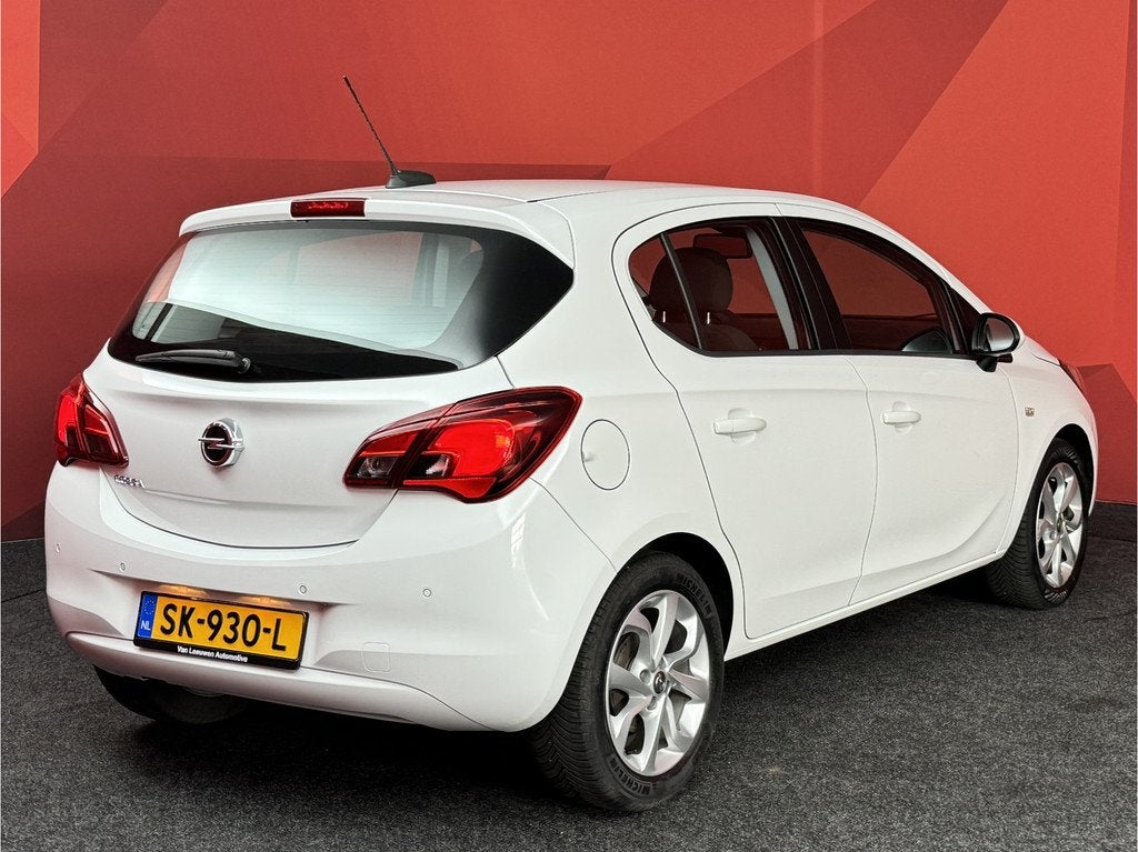 Opel Corsa 1.4 Online Edition | Nap | Stoel+Stuurverwarming, Auto's, Gebruikt, 4 cilinders, Origineel Nederlands, Bedrijf