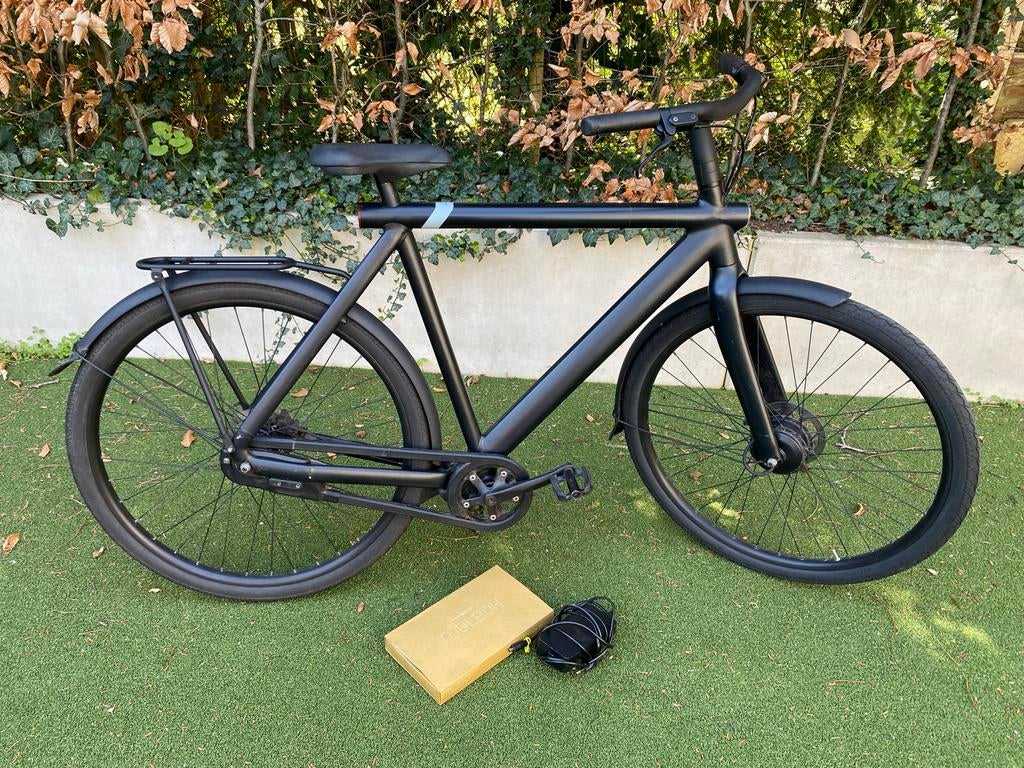 VanMoof S3 met bagagedrager, volledig nagekeken, Fietsen en Brommers, Elektrische fietsen, Ophalen, Gebruikt, 59 cm of meer, Vanmoof