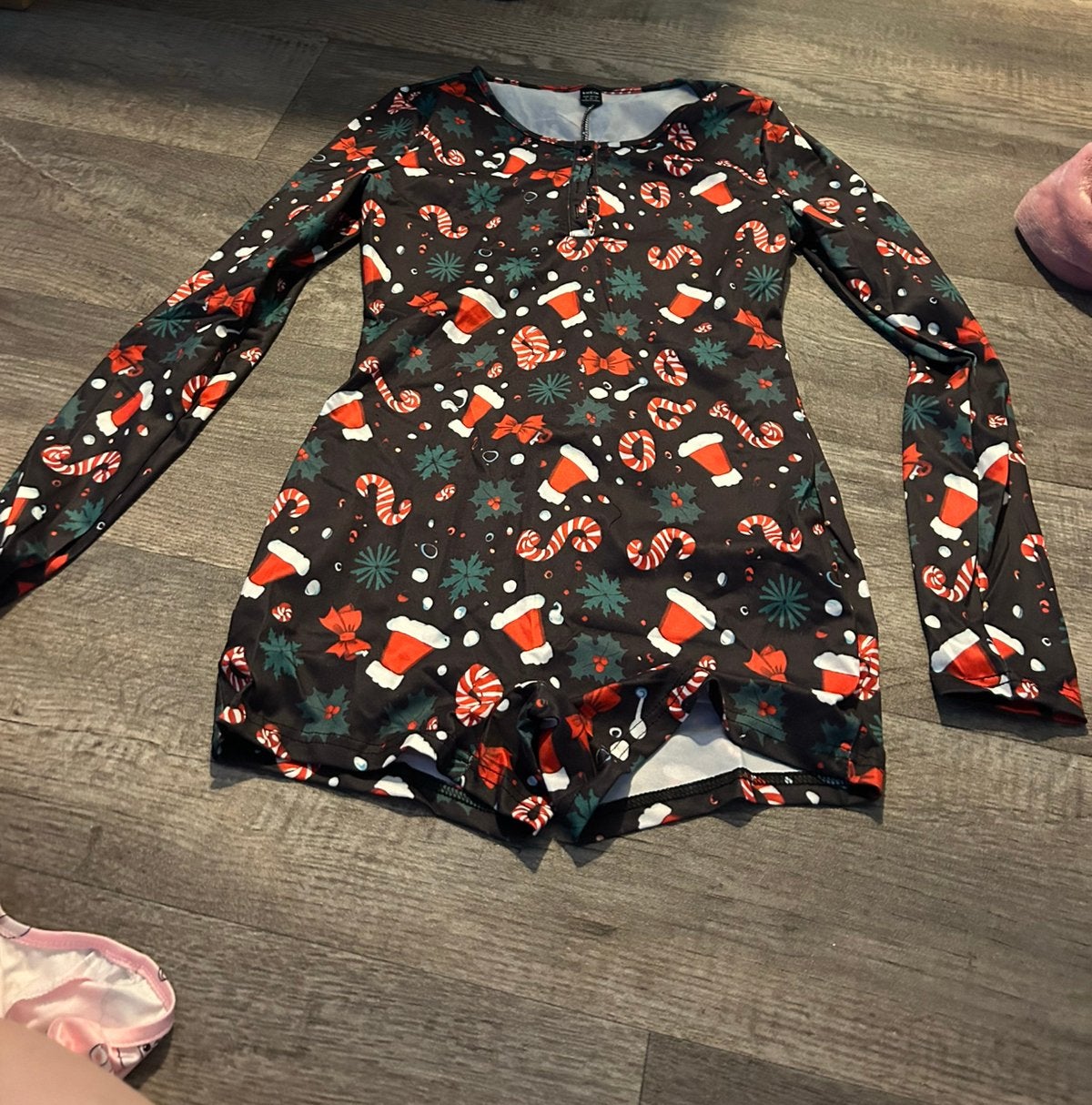 Kerst pyjama zwart, maat S, Ophalen of Verzenden, Nieuw, Maat 36 (S)
