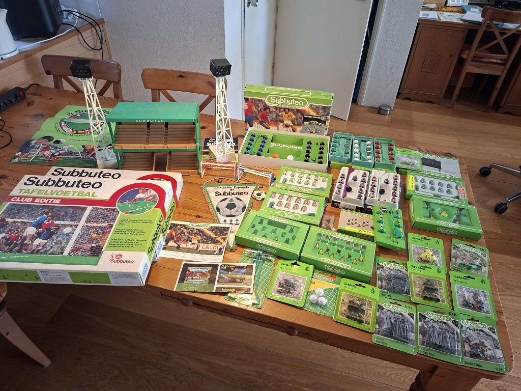 Subbeteo verzameling, Ophalen of Verzenden, Gebruikt