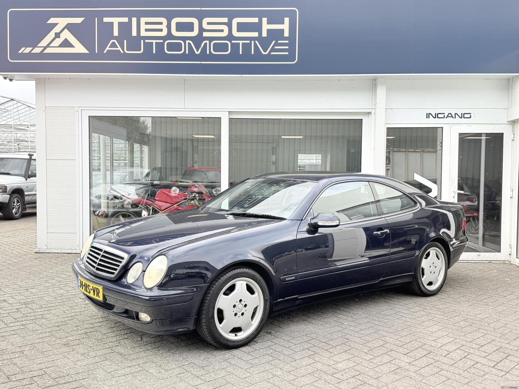 Mercedes CLK-klasse Coupé 200 K Aut. Elegance Youngtimer, Auto's, Mercedes-Benz, Automaat, 1998 cc, Achterwielaandrijving, Gebruikt