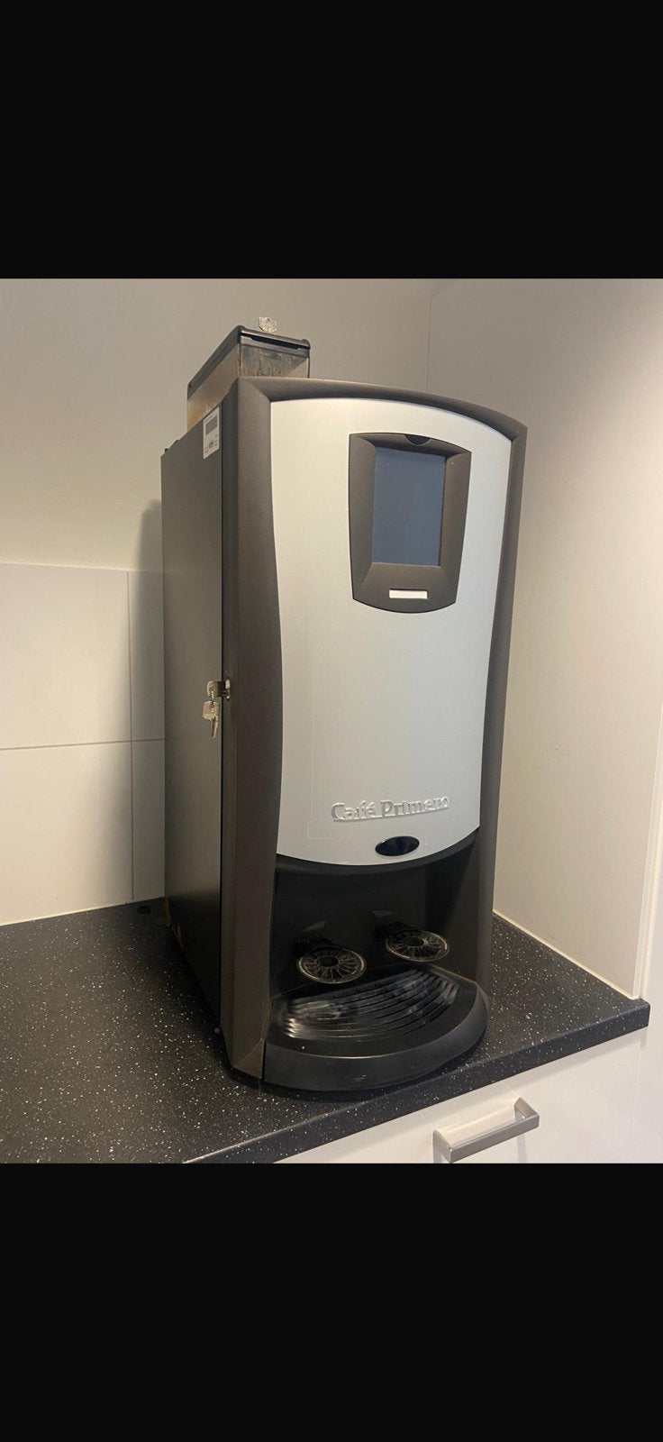 Siro Touch 1600 koffiemachine, 10 kopjes of meer, Ophalen, Zo goed als nieuw, Koffiemachine