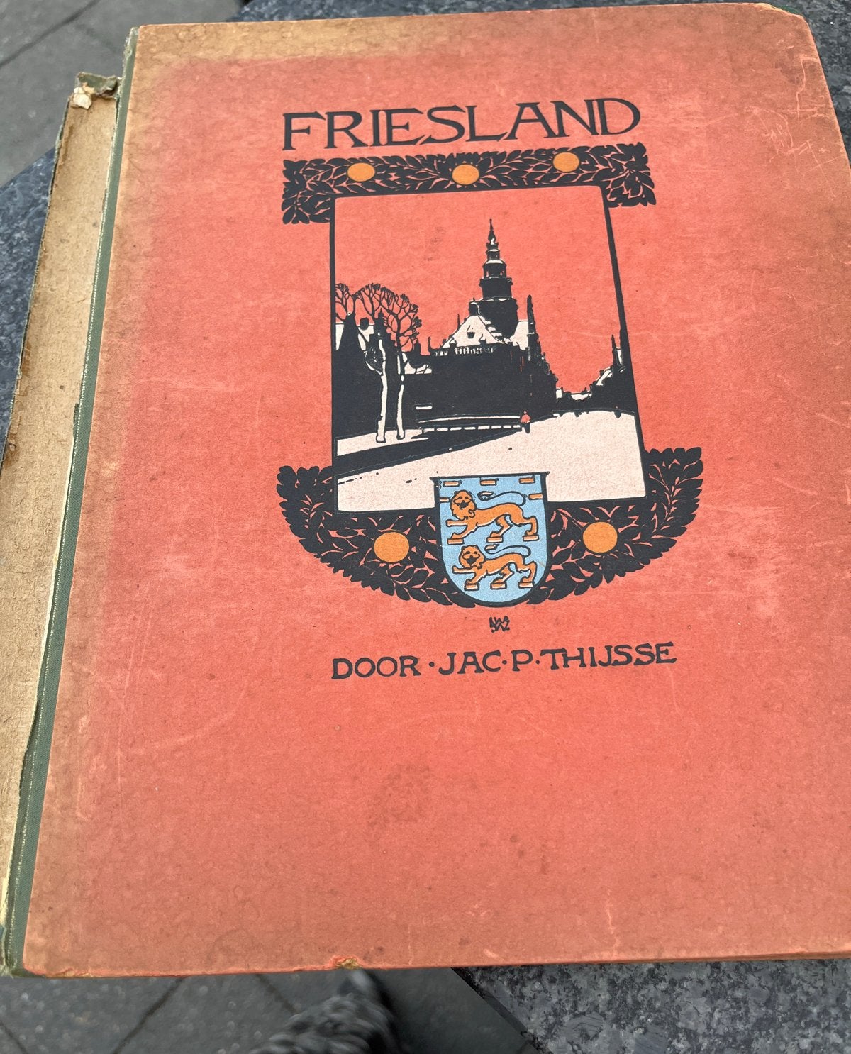 Friesland door Jac. P. Thijsse - Verkade's Fabrieken 1918, Boeken, Ophalen of Verzenden, Gelezen, Plaatjesalbum