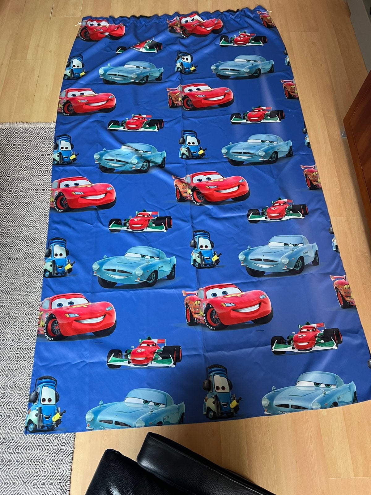 Kindergordijnen verduisterend thema Cars, Gebruikt, Overige merken, Ophalen of Verzenden, Gordijn