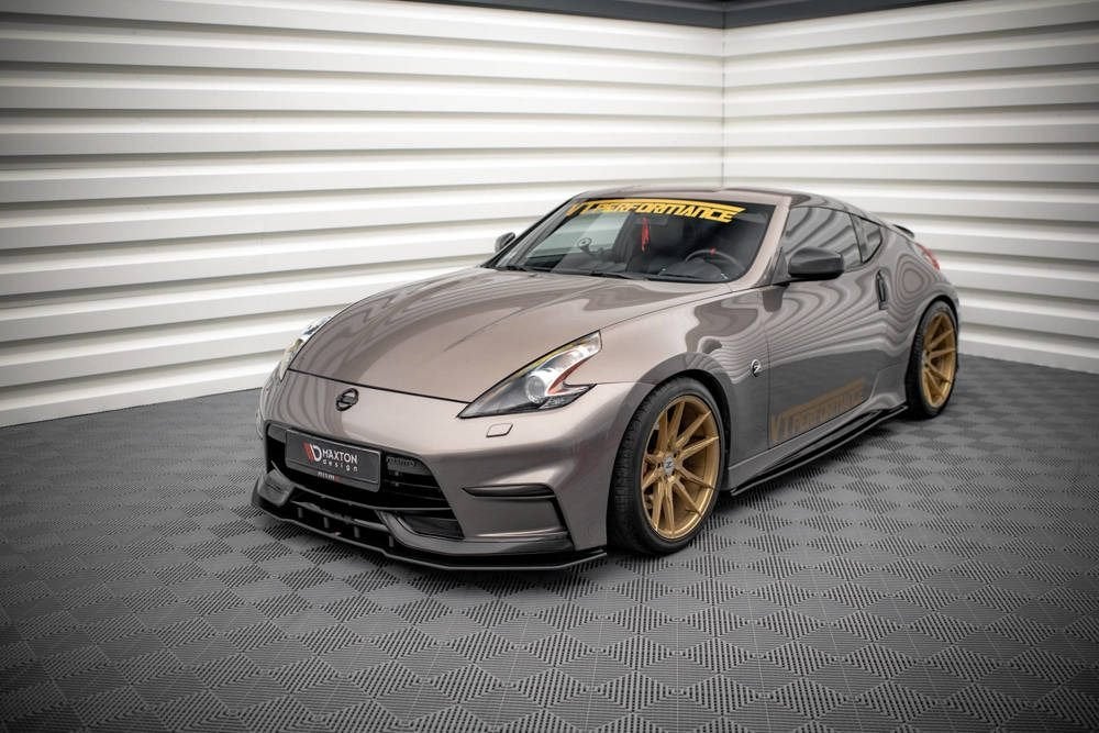 Race Voorlip diffuser sideskirt - Nissan 370z Nismo 14-20