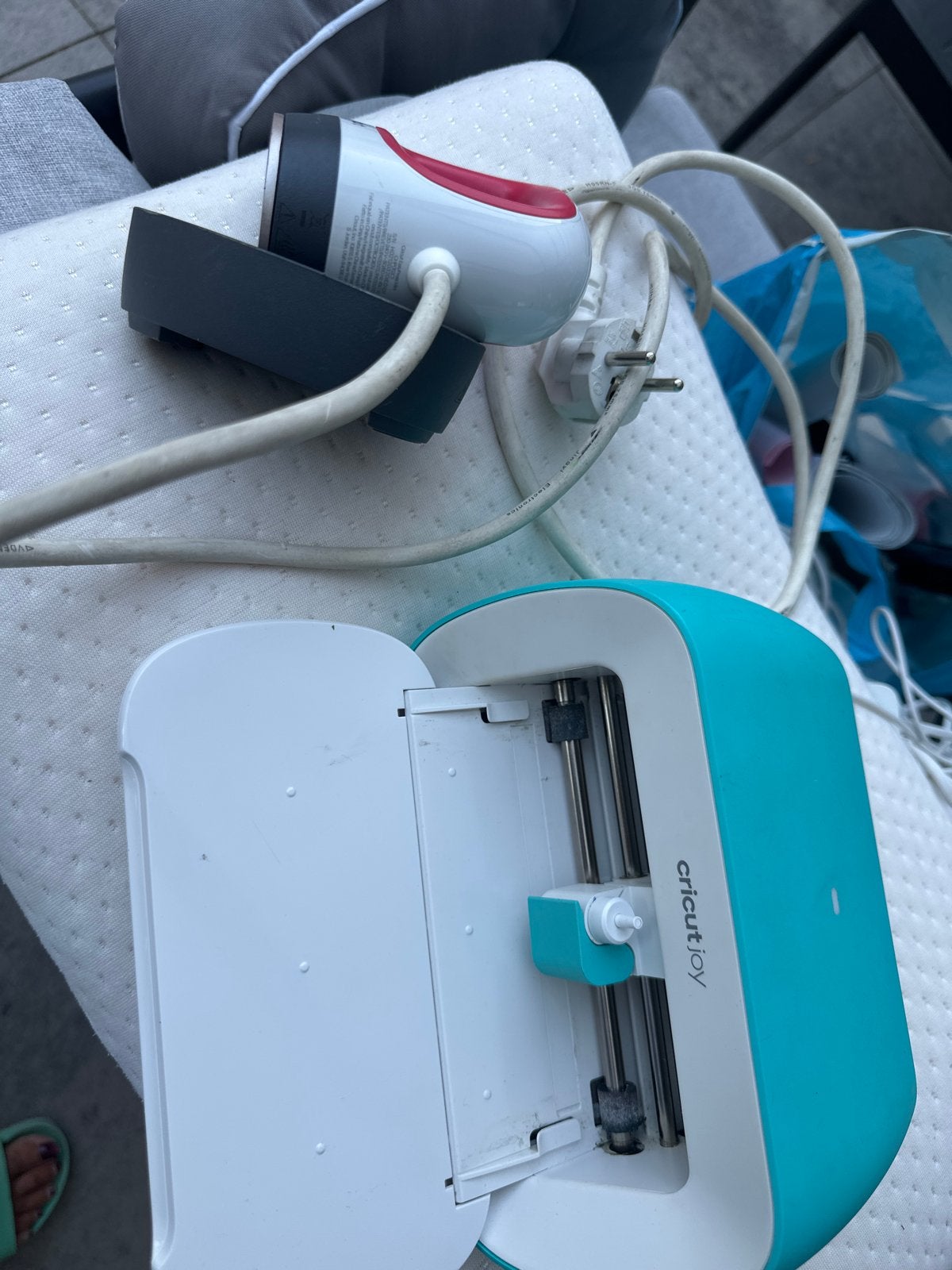 Cricut Joy en Cricut EasyPress Mini Bundel, Gebruikt, Ophalen of Verzenden, Kunststof, Machine