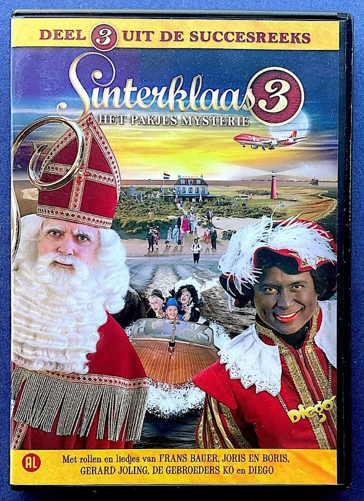 DVD Sinterklaas Het Pakjes Mysterie Bedrag voor 3e wereld, Avontuur, Alle leeftijden, Zo goed als nieuw, Film