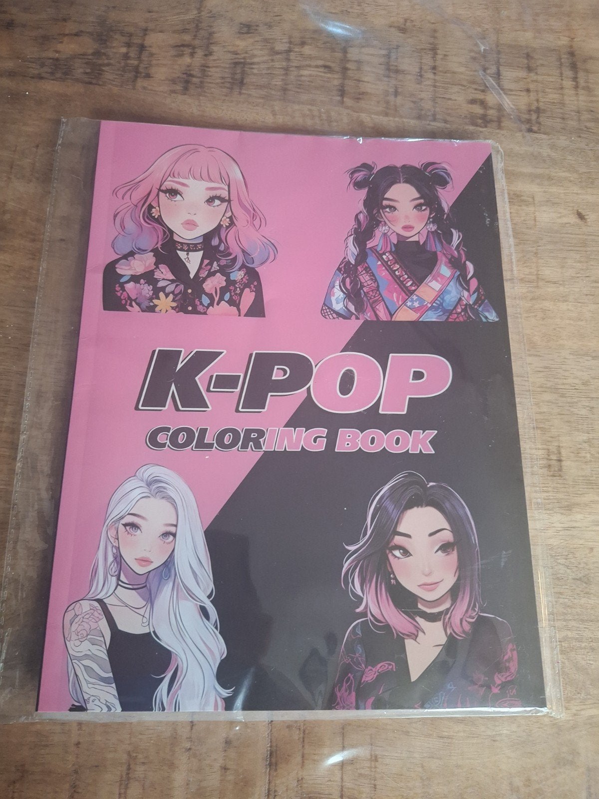 K-pop kleurboek nw a4 formaat, Ophalen of Verzenden, Nieuw, Papier, Schets- of Tekenboek