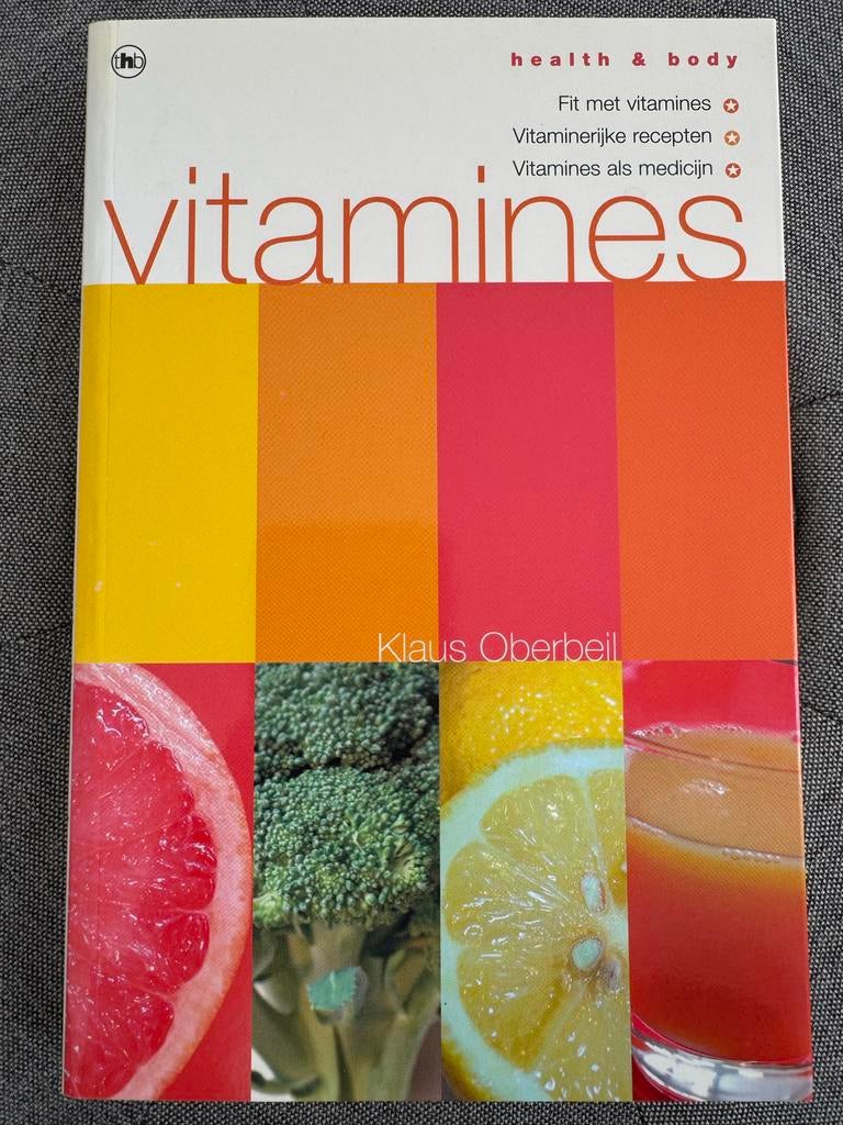 Vitamines: Fit met vitamines, recepten & als medicijn, Ophalen of Verzenden, Zo goed als nieuw, Dieet en Voeding