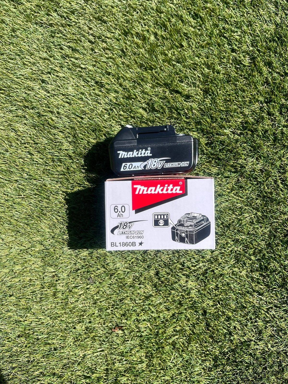 Makita 18V 6.0Ah Li-ion Accu BL1860B - Nieuw in doos, Verzenden, Nieuw