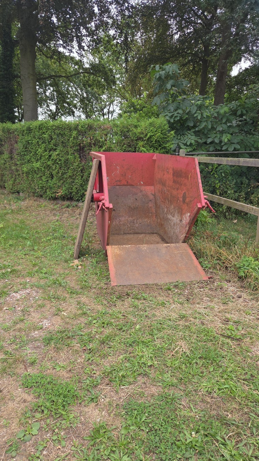 Afzet / mest container, Dieren en Toebehoren, Ophalen, Nieuw
