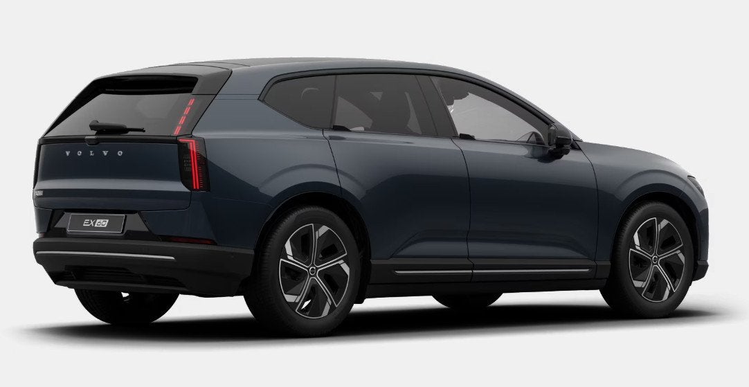 Volvo EX60 P6 Plus 83 kWh Privacy glass | Ventilatie | Trekh, Auto's, Volvo, Automaat, Achterwielaandrijving, Gebruikt, Blauw