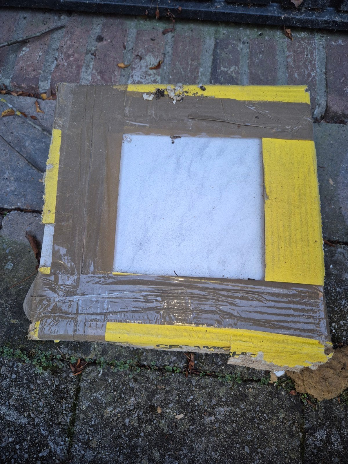 Keramische tegels 30x30 cm - 15 stuks, Ophalen, Gebruikt, Keramiek, 20 tot 40 cm