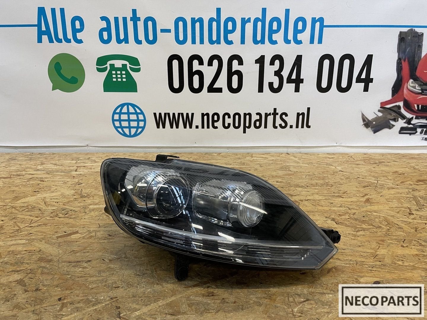 VW GOLF 6 PLUS XENON BIXENON KOPLAMP RECHTS 5M1941752B, Auto-onderdelen, Verlichting, Gebruikt, -, Volkswagen, -