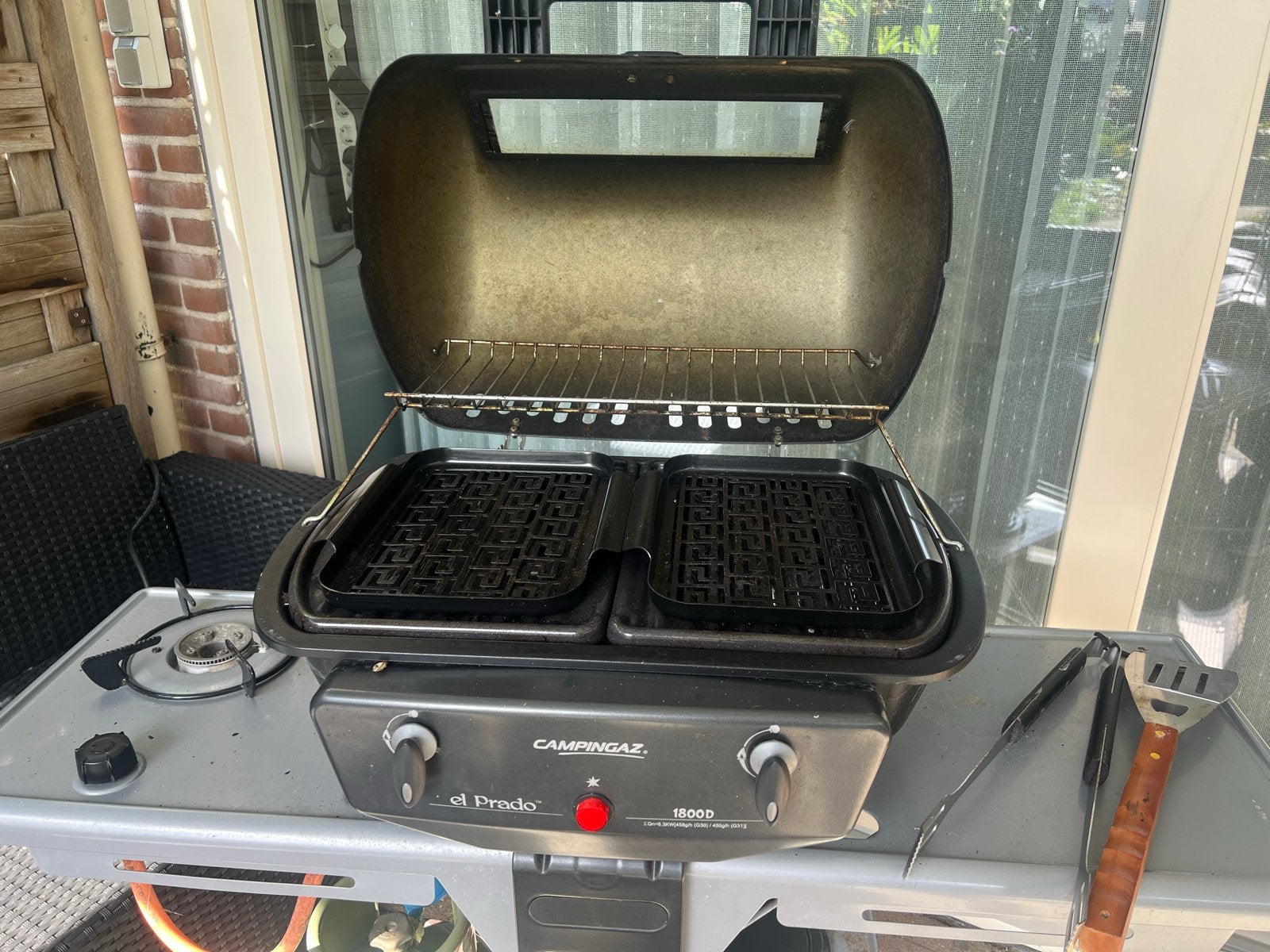 Campingaz El Prado 1800D Gasbarbecue met hoes