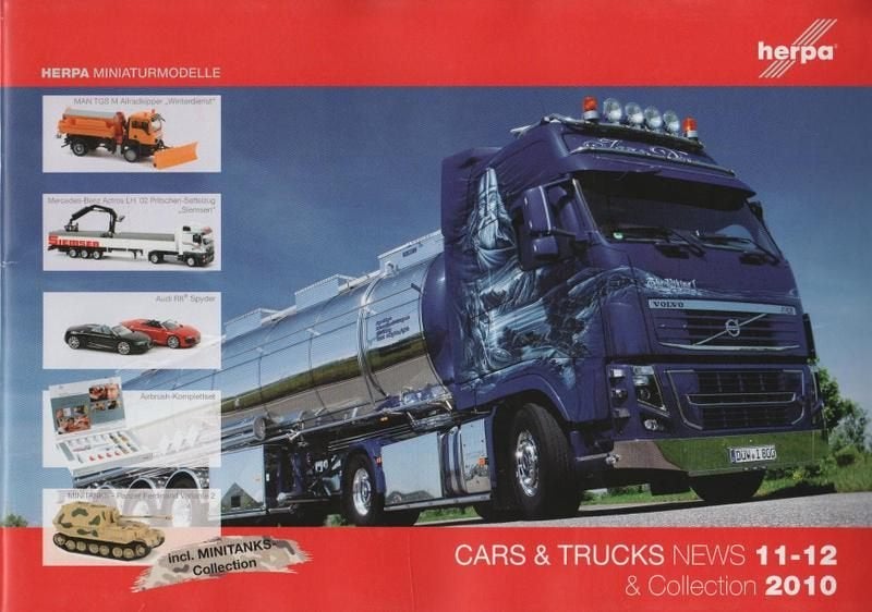 Fo53 catalogus herpa cars en trucks  nieuws 11-12, Ophalen of Verzenden, Zo goed als nieuw