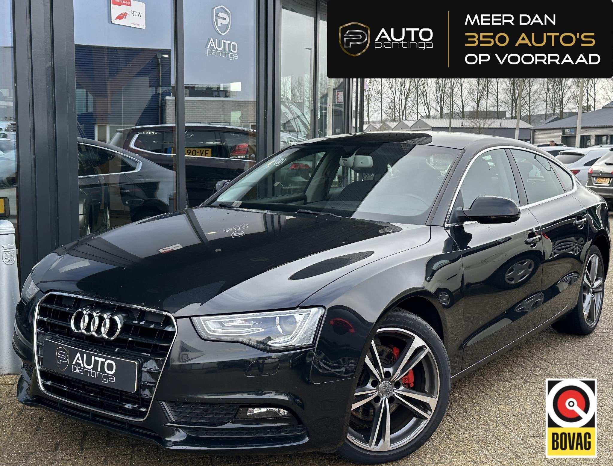 Audi A5 Sportback 1.8 TFSI Pro Line 170PK | AUTOMAAT | Parke, Stof, Gebruikt, 4 cilinders, Zwart