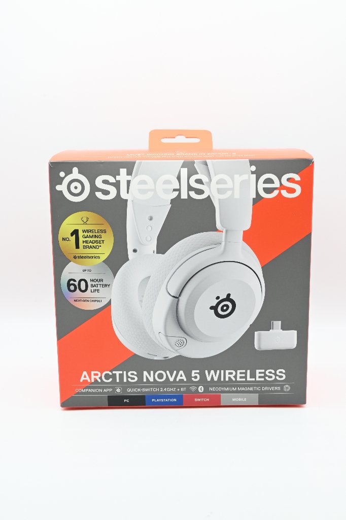 SteelSeries Arctis Nova 5 Wireless Gaming Headset, Computers en Software, Headsets, SteelSeries ApS, Havneholmen 8, 1561 Copenhagen, Denmark