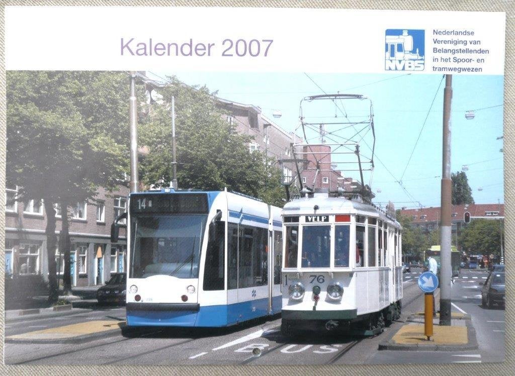 NVBS kalender 2007., Verzamelen, Ophalen of Verzenden, Nieuw, Trein, Boek of Tijdschrift