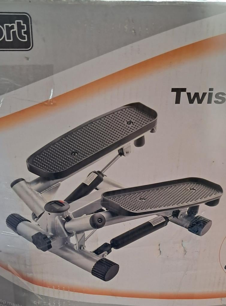 Twister Fitness Stepper - Compacte Thuistrainer, Ophalen, Stepapparaat, Zo goed als nieuw, Metaal