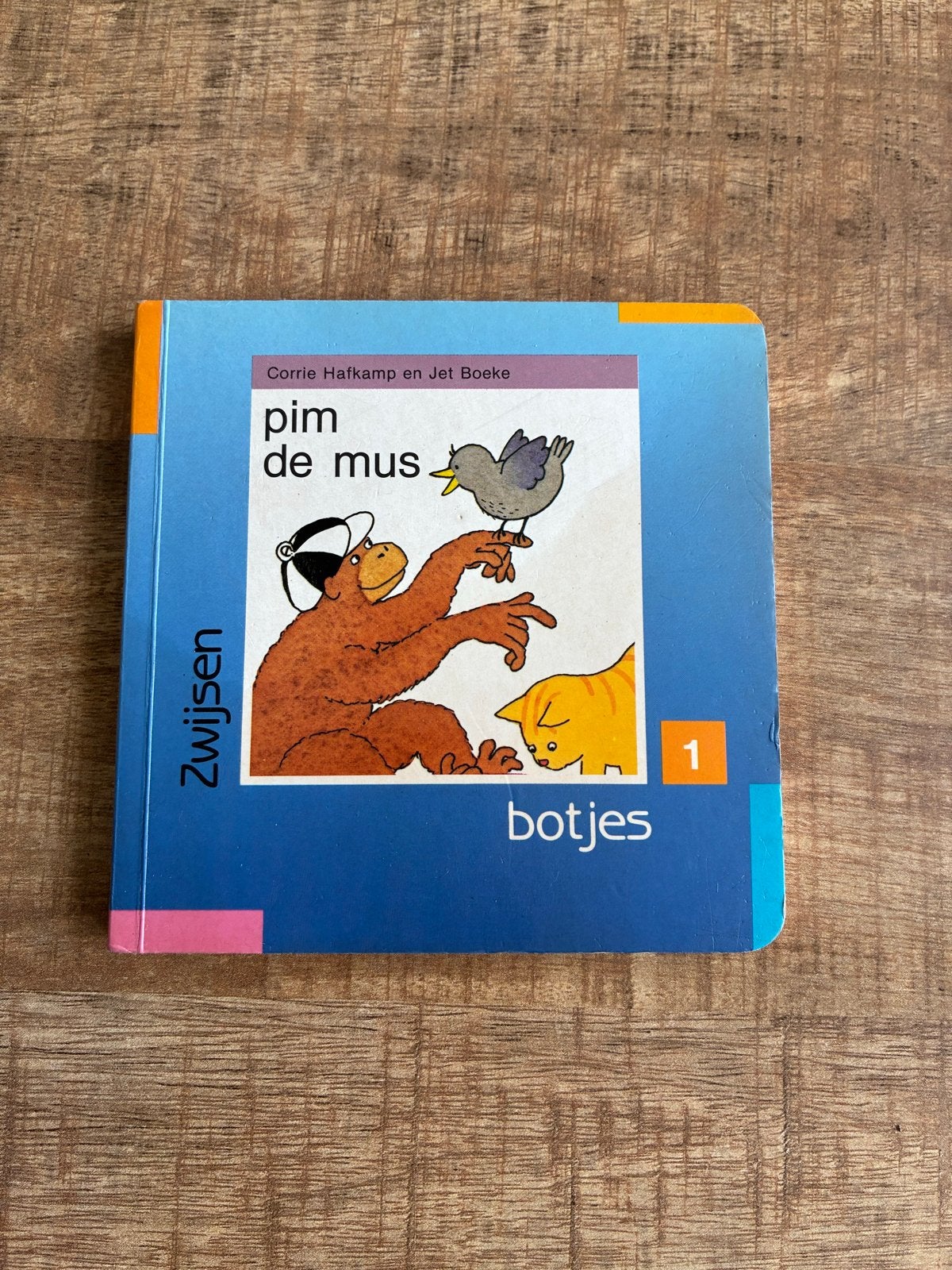 Pim de Mus - Botjes serie 1 - Corrie Hafkamp en Jet Boeke, Boeken, Ophalen of Verzenden, Gelezen, 2 tot 3 jaar