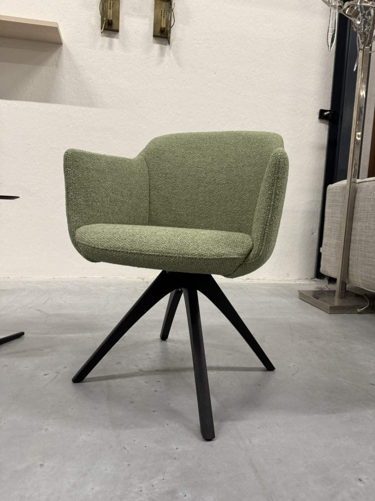 Splinter nieuw Rolf Benz 640 Draai Stoel Groen stof Monza, Huis en Inrichting, Stoelen, Overige kleuren, Service@rolf-benz.com