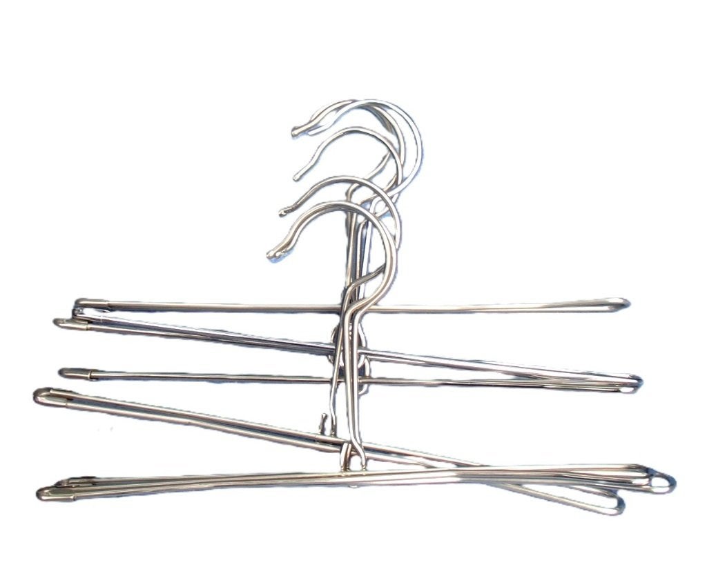 SPELDKLEMHANGERS METAAL 34/36 CM, Kleding | Dames, Kledinghangers, Ophalen of Verzenden, Zo goed als nieuw, Metaal, Kinderen en Volwassenen