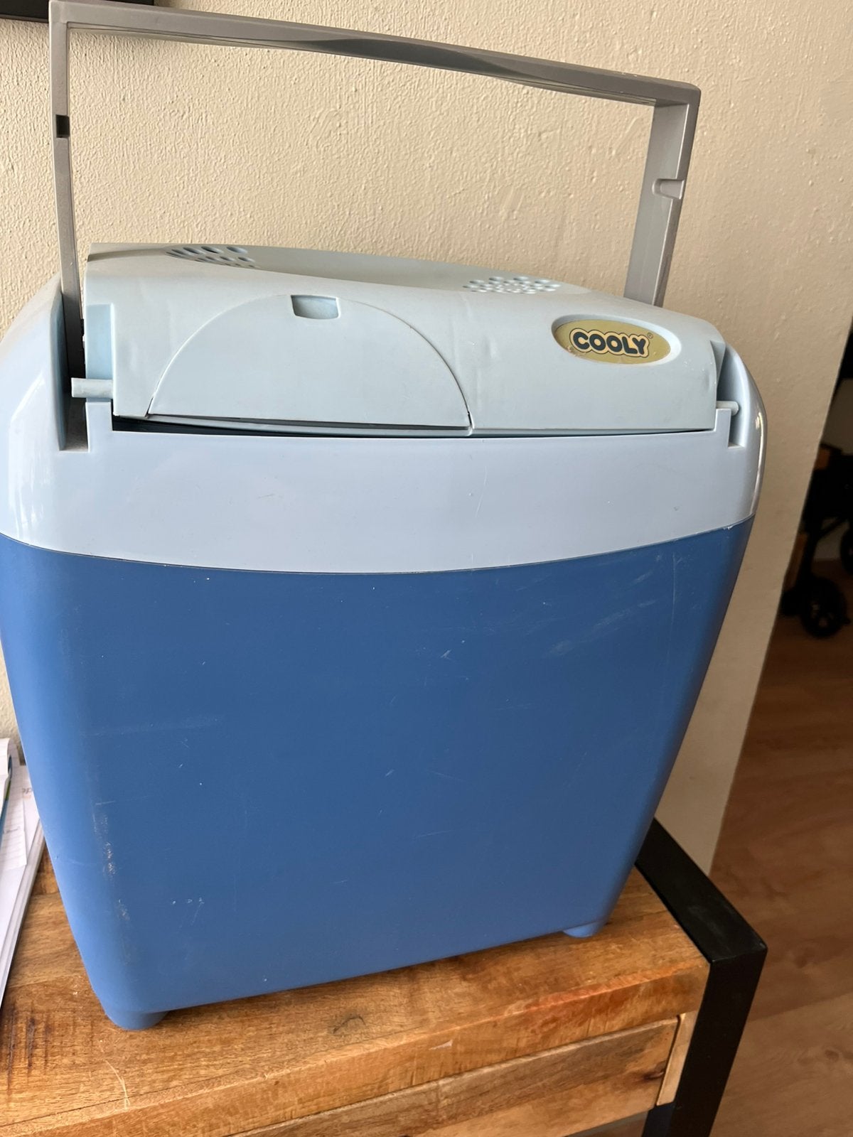 Koelbox oplaadbaar in auto, Caravans en Kamperen, Koelboxen, Ophalen, Gebruikt, Elektrisch
