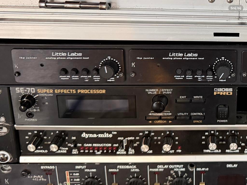 BOSS SE70 effect processor — top!, Muziek en Instrumenten, Effecten, Ophalen of Verzenden, Zo goed als nieuw