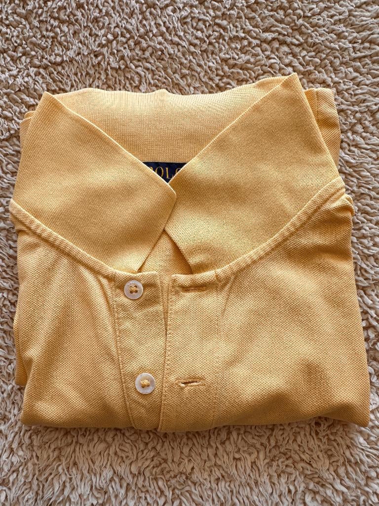 ralph lauren polo, Geel, Maat 56/58 (XL), Ophalen of Verzenden, Gedragen