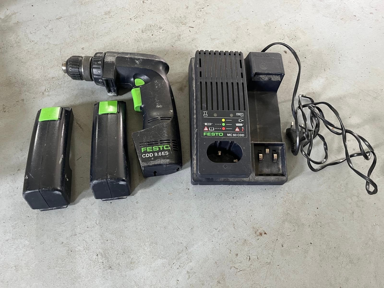 Foto 3 van Festool CDD 9.6 ES Accuboormachine met lader en 2 accu's