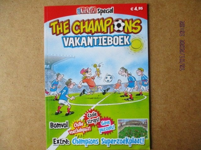 adv5478 the champions vakantieboek, Eén stripboek, Ophalen, Gelezen