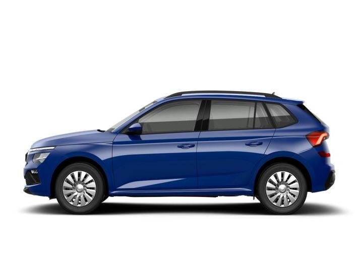 Skoda Kamiq Essence 1.0 TSI 115 PK | Parkeersensoren | Airco, Auto's, Skoda, Voorwielaandrijving, Stof, Euro 6, Blauw