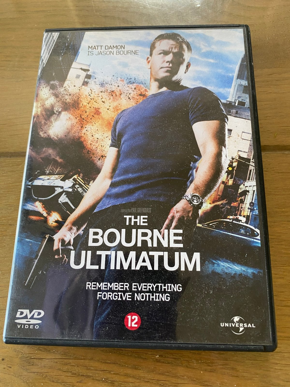 The Bourne Ultimatum DVD - Actiethriller met Matt Damon, Nederlands, Actiethriller, Ophalen of Verzenden, Zo goed als nieuw
