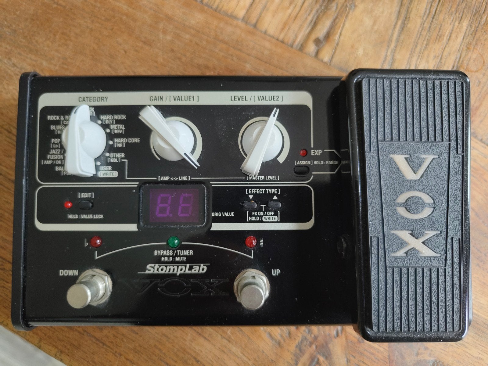 Vox stomplab ll G, Ophalen of Verzenden, Zo goed als nieuw, Multi-effect