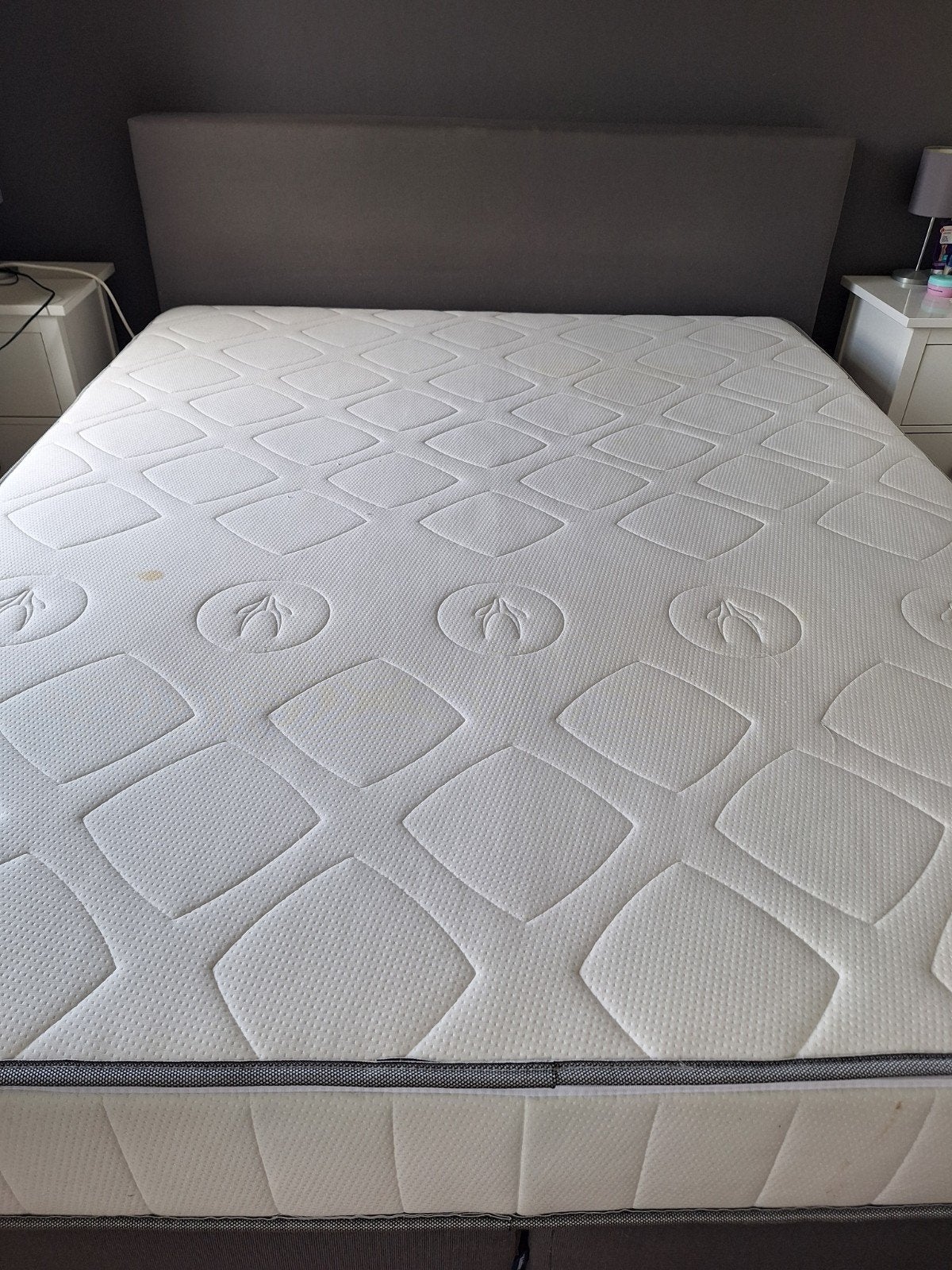 Boxspring met matras - 200 cm  Swiss Sense Platinum Support, Ophalen, Gebruikt, Tweepersoons, 200 cm