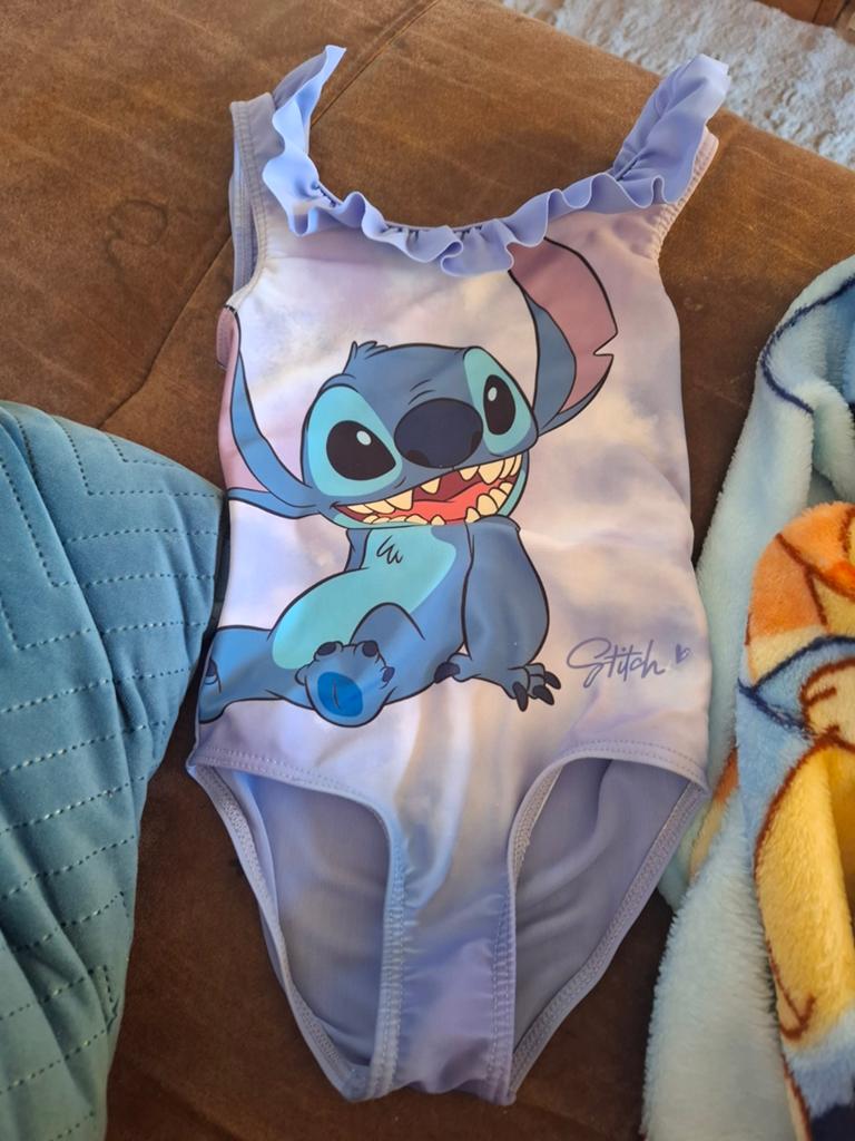Stitch Zwempak Maat 92 - Leuk voor de zomer!, Kinderen en Baby's, Babykleding | Baby-zwemkleding, Meisje, Badpak, Overige maten