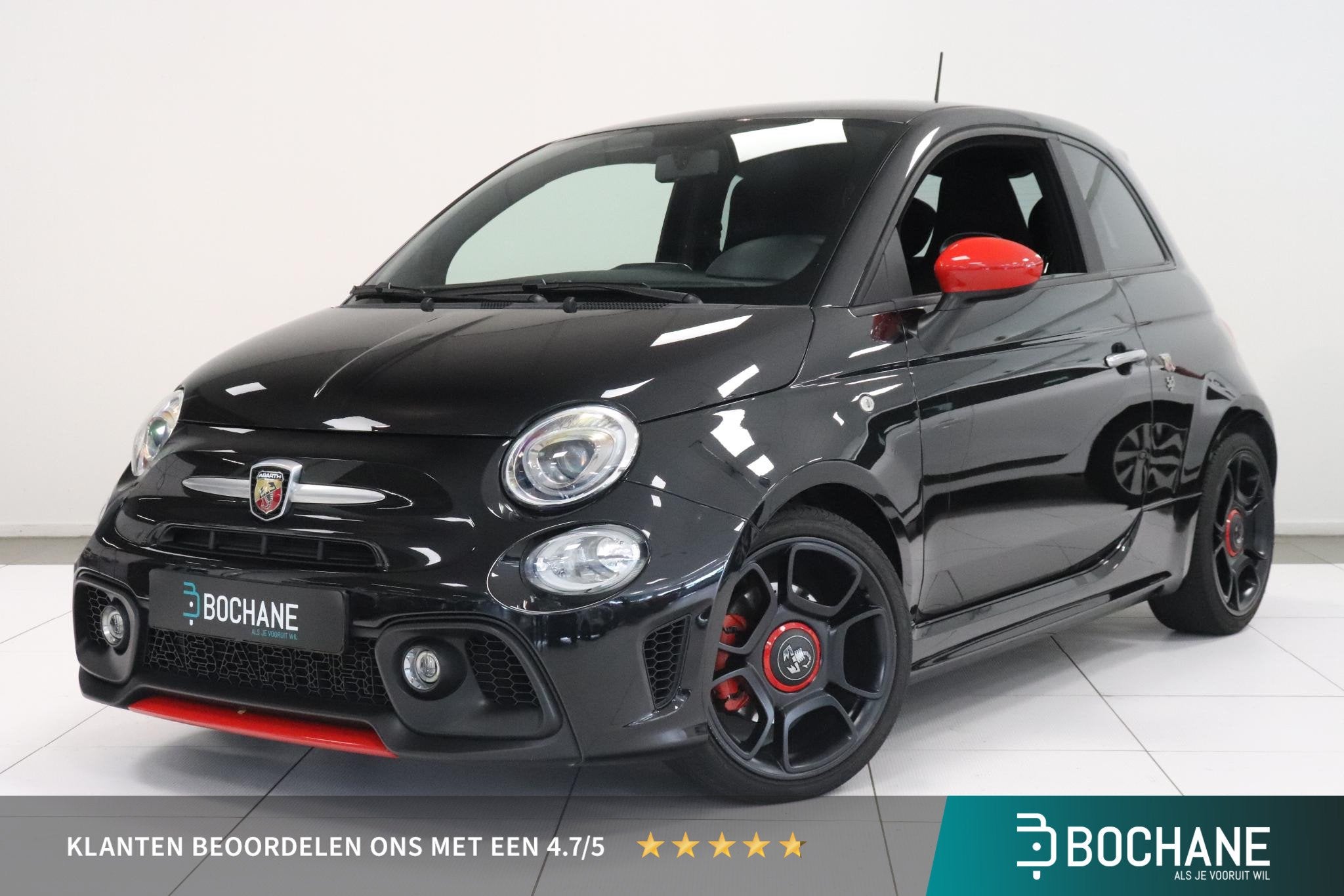 Abarth 500 1.4 T-Jet Abarth 595 Pista | Parkeersensor | Spor, Auto's, Voorwielaandrijving, Stof, Gebruikt, 4 cilinders