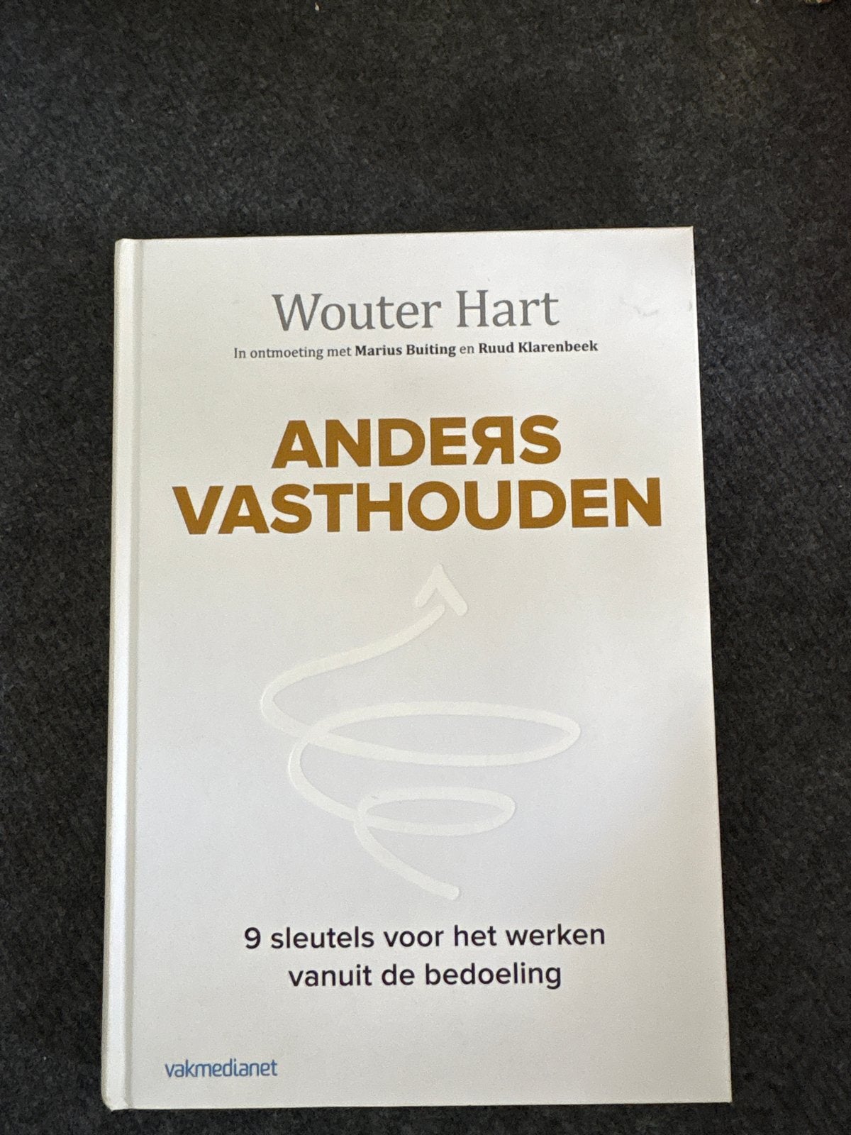 Anders Vasthouden - Wouter Hart (Zo goed als nieuw), Boeken, Ophalen of Verzenden, Zo goed als nieuw