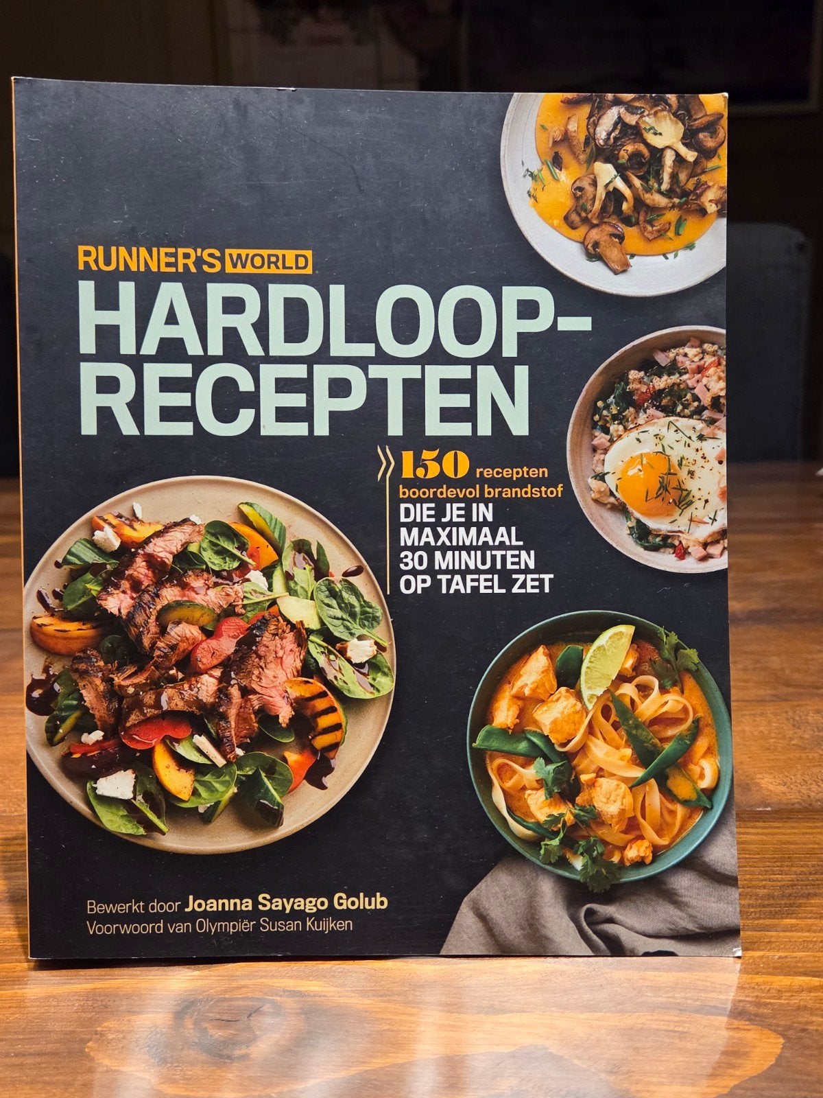 Runner's World Hardlooprecepten: Gezonde Maaltijden, Hoofdgerechten, Joanna Sayago Golub, Gezond koken, Ophalen of Verzenden