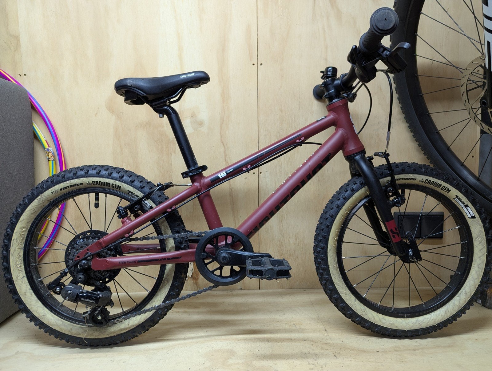 Eightshot (Puky) Coady 16 kinderfiets MTB, Ophalen, Velgrem, Puky, 16 tot 20 inch
