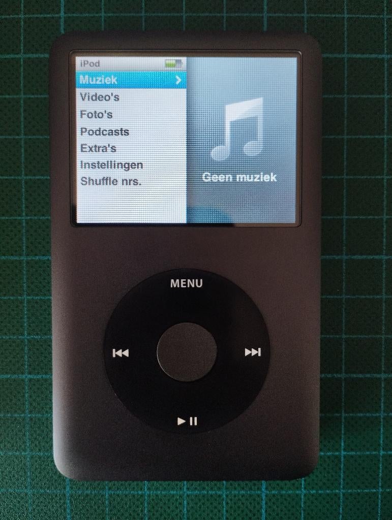 iPod Classic 120GB (2008) zwart + Apple Universal Dock, Audio, Tv en Foto, Mp3-spelers | Apple iPod, 40 GB en meer, Gebruikt, Classic
